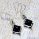 Black Onyx 925 Sterling Silver Jewelry Set (SJWS-66)