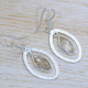 925 Sterling Silver Golden Rutile Gemstone Fine Women's Jewelry Set SJWS-72