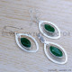Emerald 925 Sterling Silver Jewelry Set (SJWS-73)
