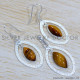 Tiger Eye 925 Sterling Silver Jewelry Set (SJWS-75)