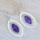 Amethyst Gemstone Authentic 925 Sterling Silver Exclusive Jewelry Set SJWS-79