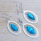 Amazing Look 925 Sterling Silver Turquoise Gemstone Jewelry Set SJWS-80