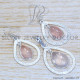Rose Quartz 925 Sterling Silver Jewelry Set (SJWS-84)