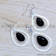 Black Onyx 925 Sterling Silver Jewelry Set (SJWS-93)