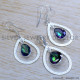 Mystic Topaz 925 Sterling Silver Jewelry Set (SJWS-94)
