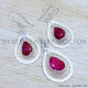 Ruby 925 Sterling Silver Jewelry Set (SJWS-95)