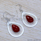 Carnelian 925 Sterling Silver Jewelry Set (SJWS-98)