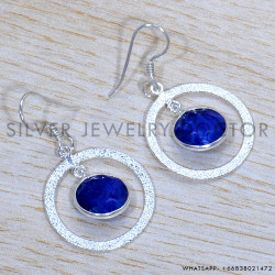 Sapphire 925 Sterling Silver Jewelry Set (SJWS-99) Sapphire 925 Sterling Silver Jewelry Set (SJWS-99)