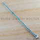 Blue Topaz 925 Sterling Silver Bracelet (WB-6469) Blue Topaz 925 Sterling Silver Bracelet (WB-6469)