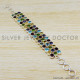 Citrine 925 Sterling Silver Bracelet (WB-6474) Citrine 925 Sterling Silver Bracelet (WB-6474)