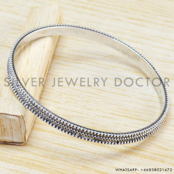 925 Sterling Silver Bangles (WB-6478)