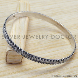 925 Sterling Silver Bangles (WB-6479)