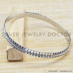925 Sterling Silver Bangles (WB-6480)