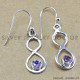 Amethyst 925 Sterling Silver Earrings (WE-6225) Amethyst 925 Sterling Silver Earrings (WE-6225)