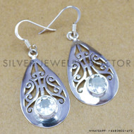 925 Sterling Silver Earrings (WE-6226) 925 Sterling Silver Earrings (WE-6226)