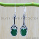 Emerald 925 Sterling Silver Earrings (WE-6253) Emerald 925 Sterling Silver Earrings (WE-6253)