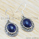 Lapis Lazuli 925 Sterling Silver Earrings (WE-6256) Lapis Lazuli 925 Sterling Silver Earrings (WE-6256)