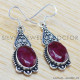Ruby 925 Sterling Silver Earrings (WE-6257) Ruby 925 Sterling Silver Earrings (WE-6257)