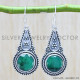 Emerald 925 Sterling Silver Earrings (WE-6264) Emerald 925 Sterling Silver Earrings (WE-6264)