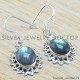 Labradorite 925 Sterling Silver Earrings (WE-6271) Labradorite 925 Sterling Silver Earrings (WE-6271)