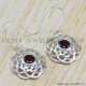 Garnet 925 Sterling Silver Earrings (WE-6381) Garnet 925 Sterling Silver Earrings (WE-6381)