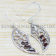 Garnet 925 Sterling Silver Earrings (WE-6384) Garnet 925 Sterling Silver Earrings (WE-6384)
