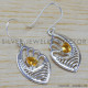 Citrine 925 Sterling Silver Earrings (WE-6389) Citrine 925 Sterling Silver Earrings (WE-6389)