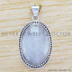 Rainbow Moonstone 925 Sterling Silver Pendant (WP-6497)