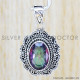 Mystic Topaz 925 Sterling Silver Pendant (WP-6510)