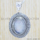 Rainbow Moonstone 925 Sterling Silver Pendant (WP-6511)