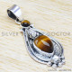 Tiger Eye 925 Sterling Silver Pendant (WP-6514) Tiger Eye 925 Sterling Silver Pendant (WP-6514)