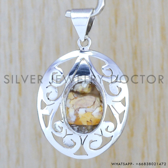 925 Sterling Silver Pendant (WP-6521)