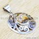 925 Sterling Silver Pendant (WP-6521)