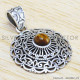 Tiger Eye 925 Sterling Silver Pendant (WP-6533)