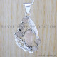 Rose Quartz 925 Sterling Silver Pendant (WP-6535)