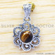 Tiger Eye 925 Sterling Silver Pendant (WP-6539)