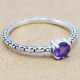 Amethyst 925 Sterling Silver Ring (WR-6178) Amethyst 925 Sterling Silver Ring (WR-6178)