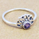 Amethyst 925 Sterling Silver Ring (WR-6189) Amethyst 925 Sterling Silver Ring (WR-6189)