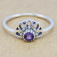 Amethyst 925 Sterling Silver Ring (WR-6189) Amethyst 925 Sterling Silver Ring (WR-6189)