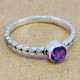 Amethyst 925 Sterling Silver Ring (WR-6197) Amethyst 925 Sterling Silver Ring (WR-6197)