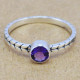 Amethyst 925 Sterling Silver Ring (WR-6197) Amethyst 925 Sterling Silver Ring (WR-6197)