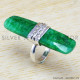 Emerald 925 Sterling Silver Ring (WR-6235) Emerald 925 Sterling Silver Ring (WR-6235)