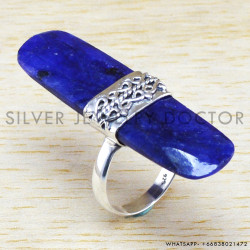 Sapphire 925 Sterling Silver Ring (WR-6236)
