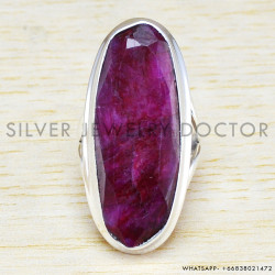 Ruby 925 Sterling Silver Ring (WR-6237) Ruby 925 Sterling Silver Ring (WR-6237)