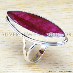 Ruby 925 Sterling Silver Ring (WR-6238)