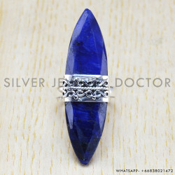 Sapphire 925 Sterling Silver Ring (WR-6239) Sapphire 925 Sterling Silver Ring (WR-6239)