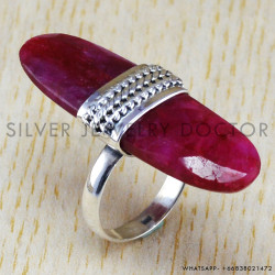 Ruby 925 Sterling Silver Ring (WR-6240)