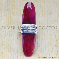 Ruby 925 Sterling Silver Ring (WR-6241) Ruby 925 Sterling Silver Ring (WR-6241)
