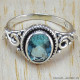 Blue Topaz 925 Sterling Silver Ring (WR-6298) Blue Topaz 925 Sterling Silver Ring (WR-6298)