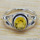 Citrine 925 Sterling Silver Ring (WR-6300) Citrine 925 Sterling Silver Ring (WR-6300)